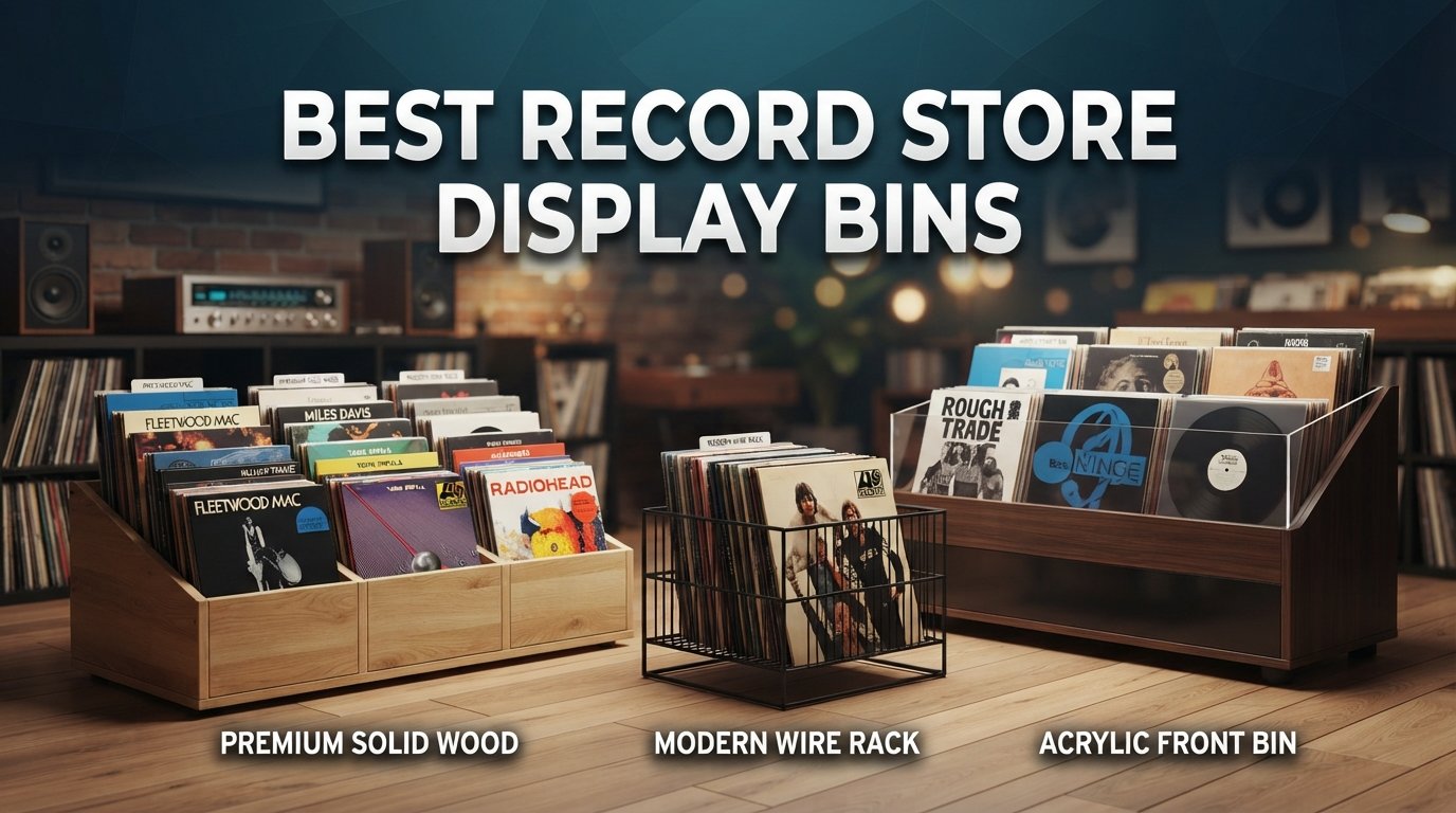best record store display bins
