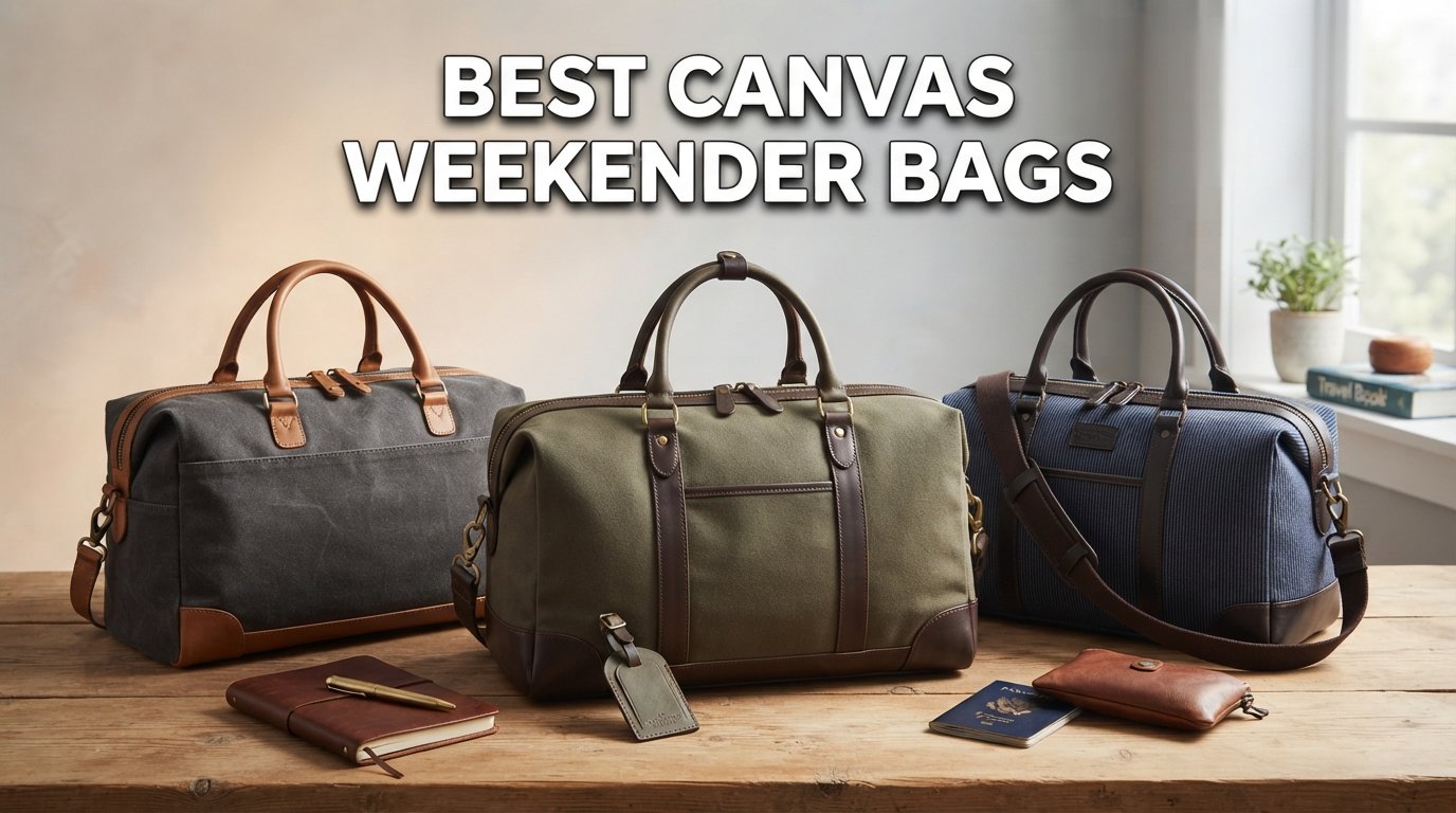 best canvas weekender bags