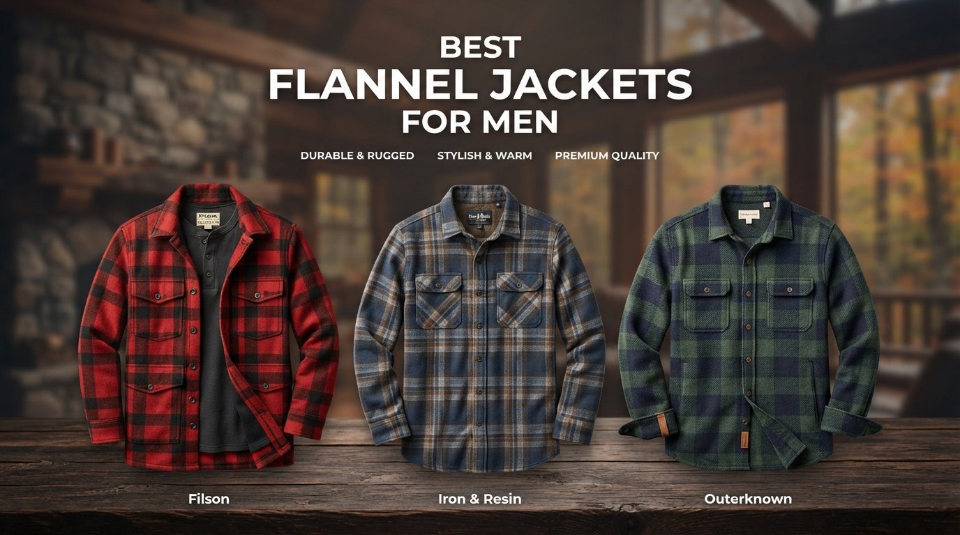 best flannel jackets for men