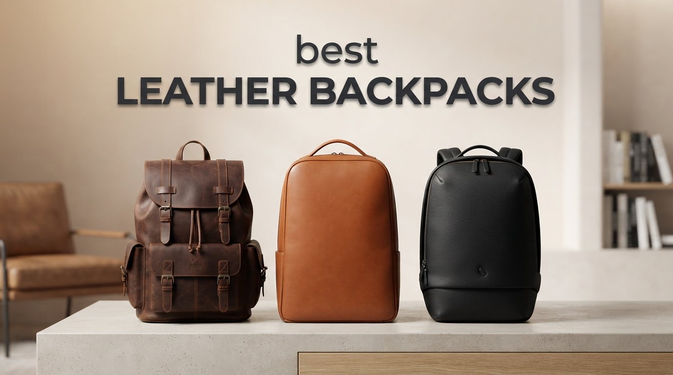best leather backpacks