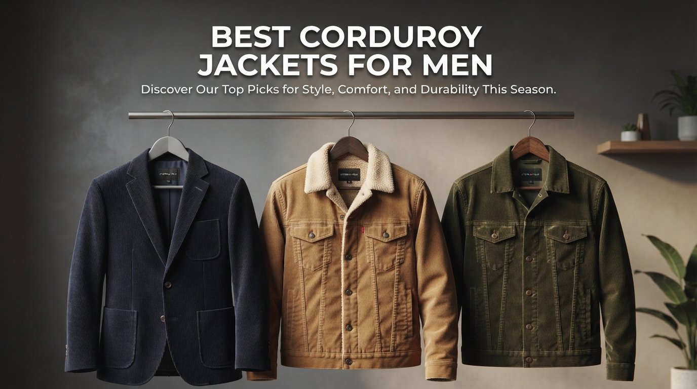 best corduroy jackets for men