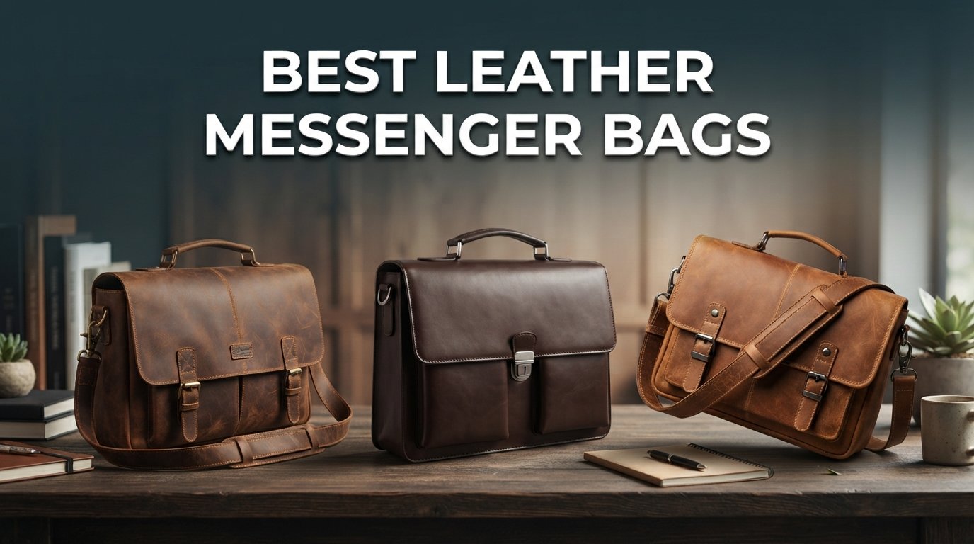 best leather messenger bags