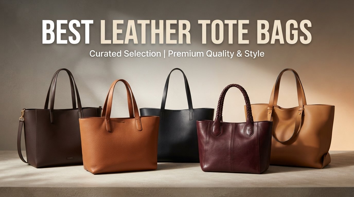 best leather tote bags