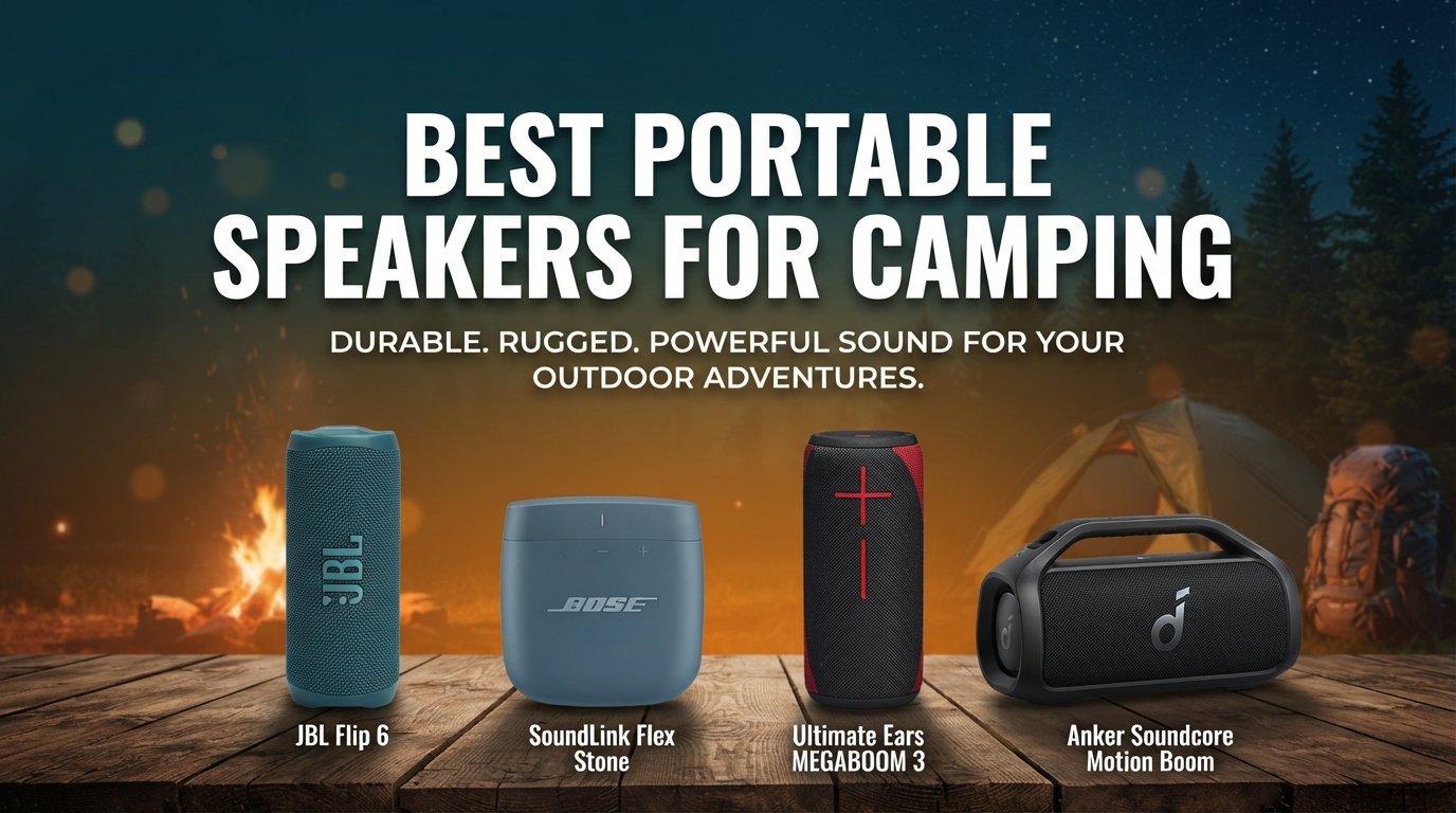 best portable speakers for camping