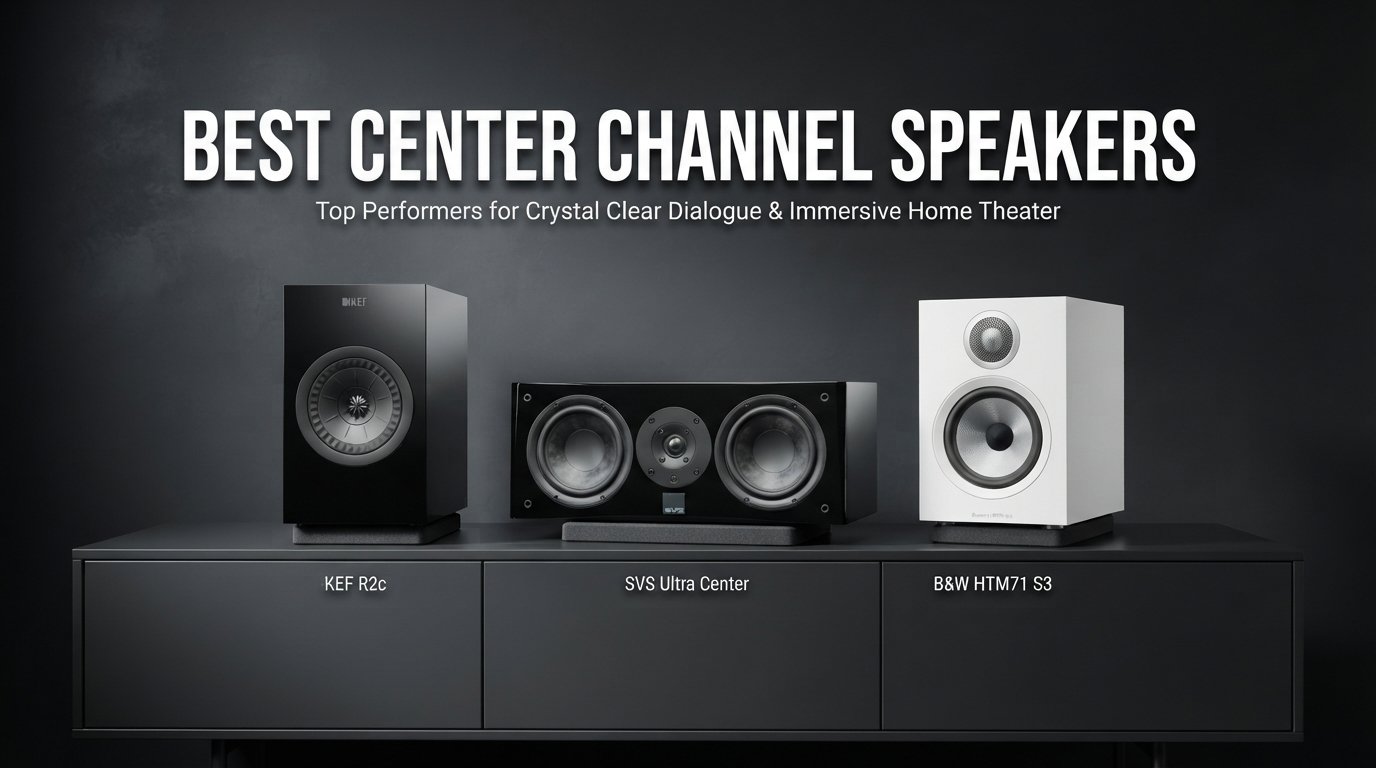 best center channel speakers