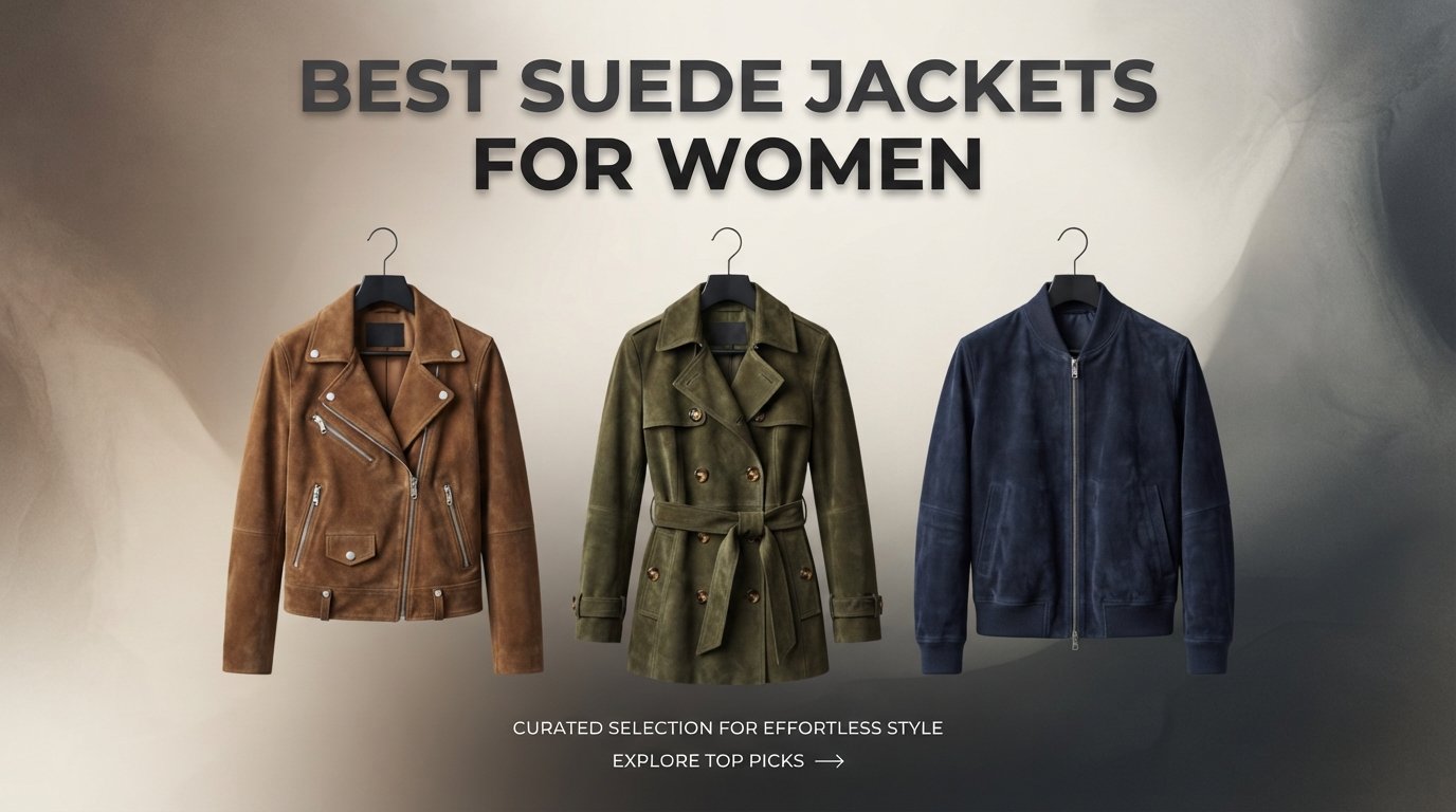 best suede jackets for women