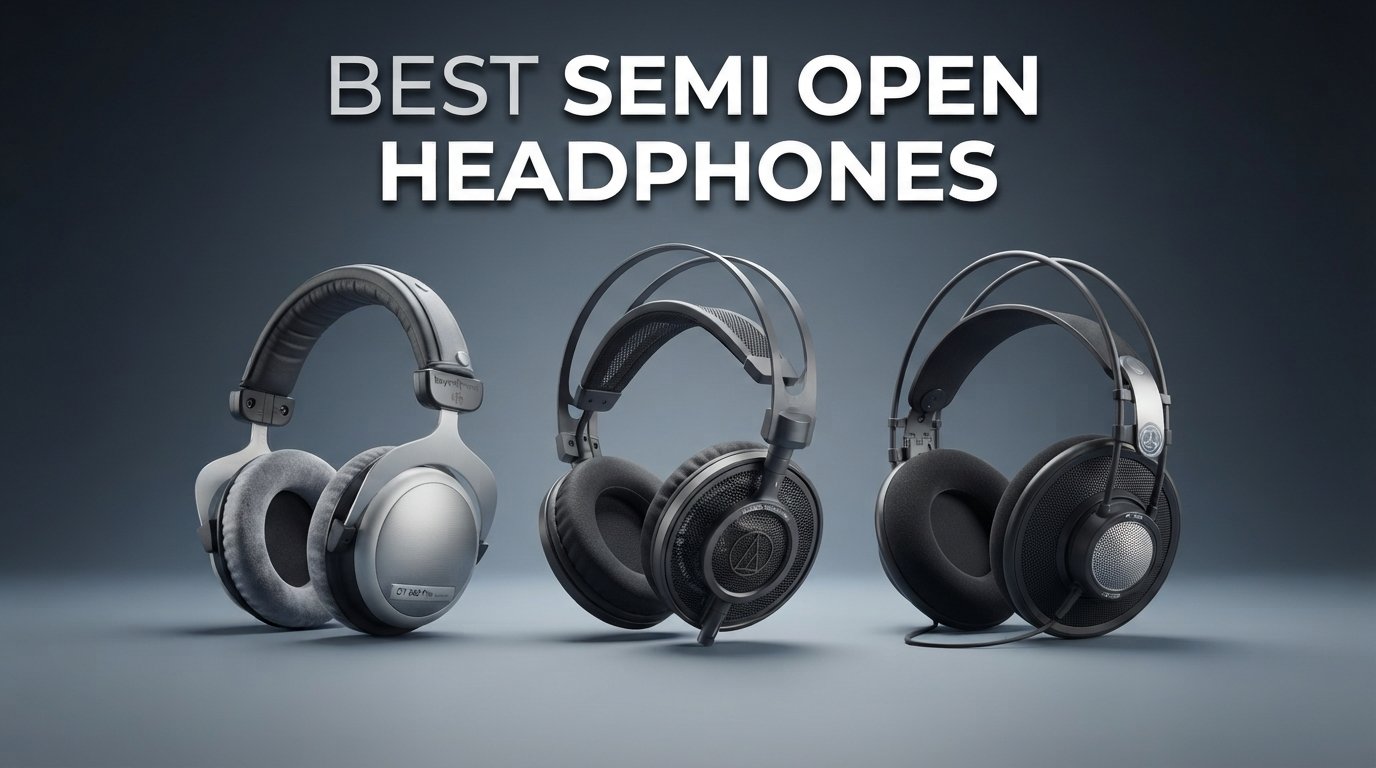 best semi open headphones