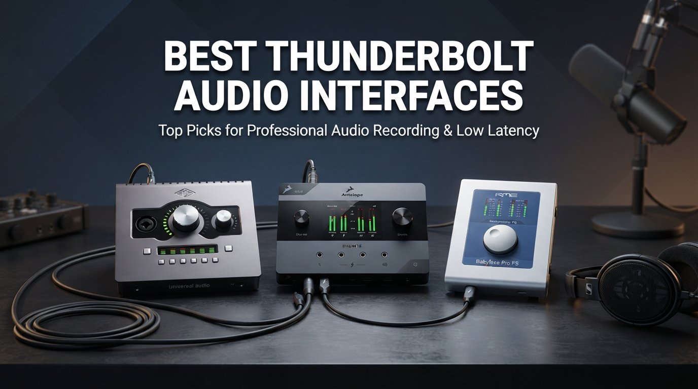 best thunderbolt audio interfaces