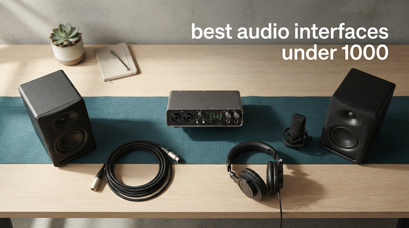 best audio interfaces under 1000