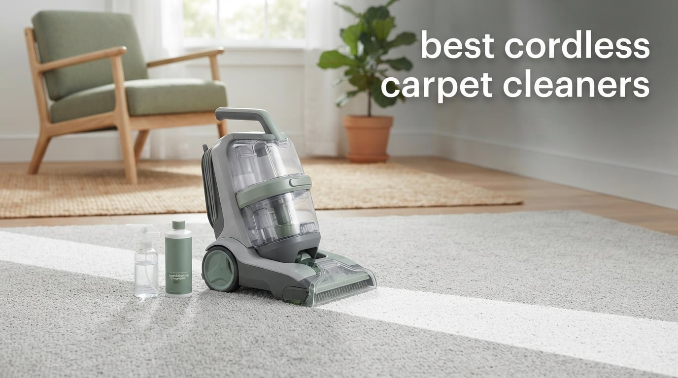 best cordless carpet cleaners