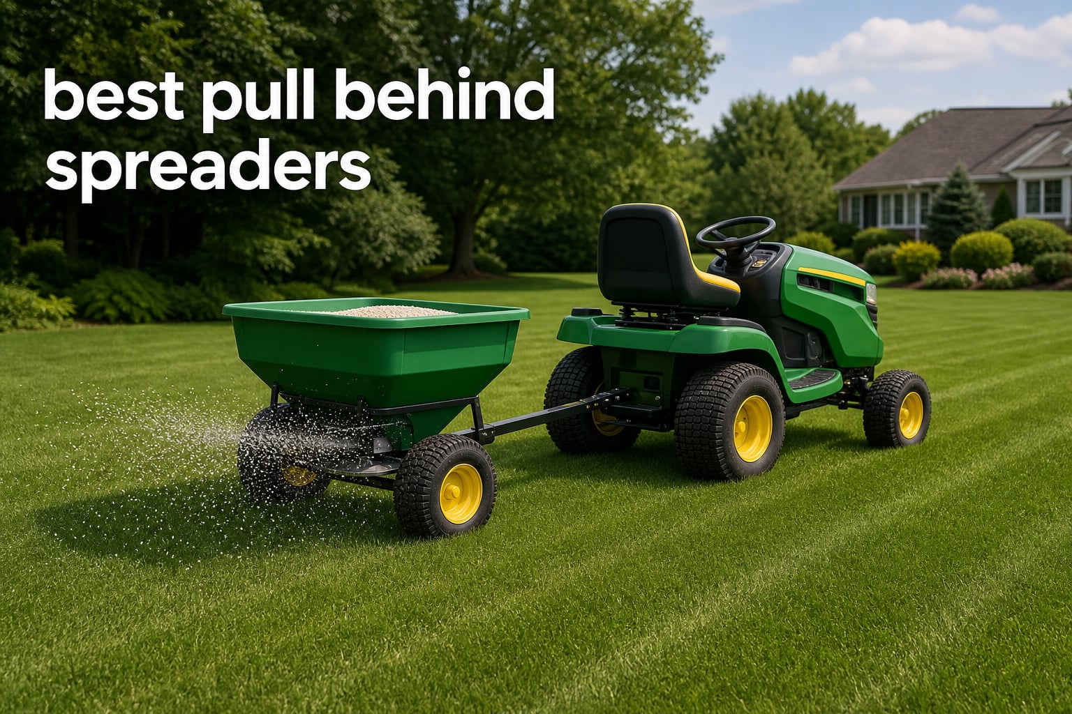 best pull behind spreaders