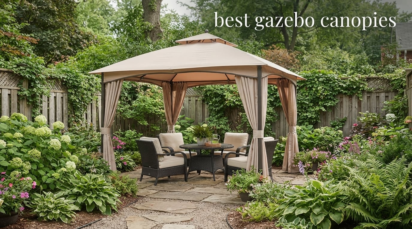 best gazebo canopies