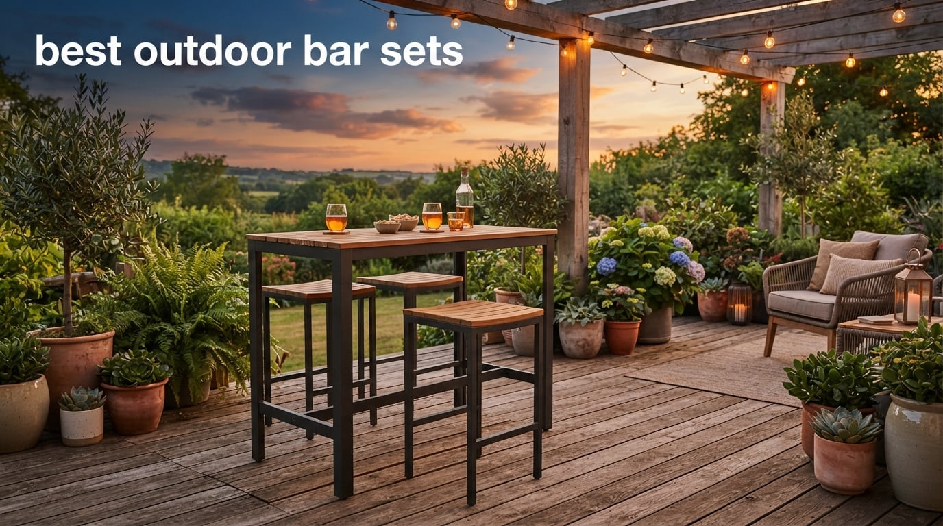 best outdoor bar sets