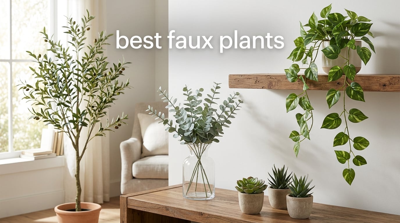 best faux plants