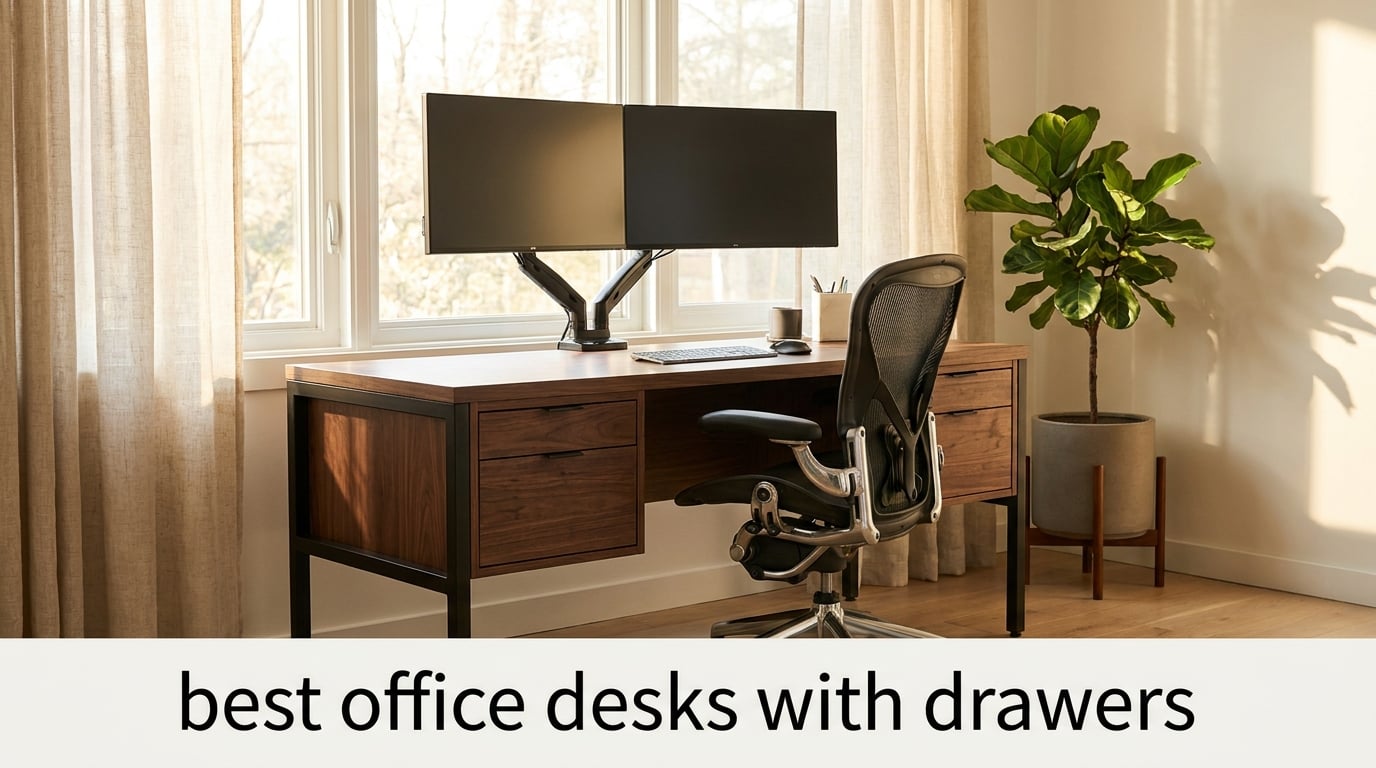 best office desks with drawers