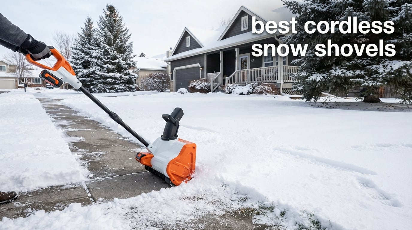 best cordless snow shovels