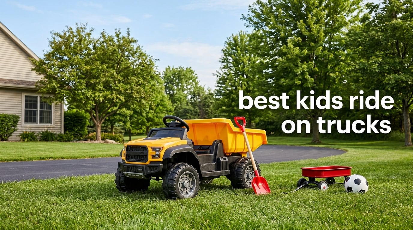 best kids ride on trucks