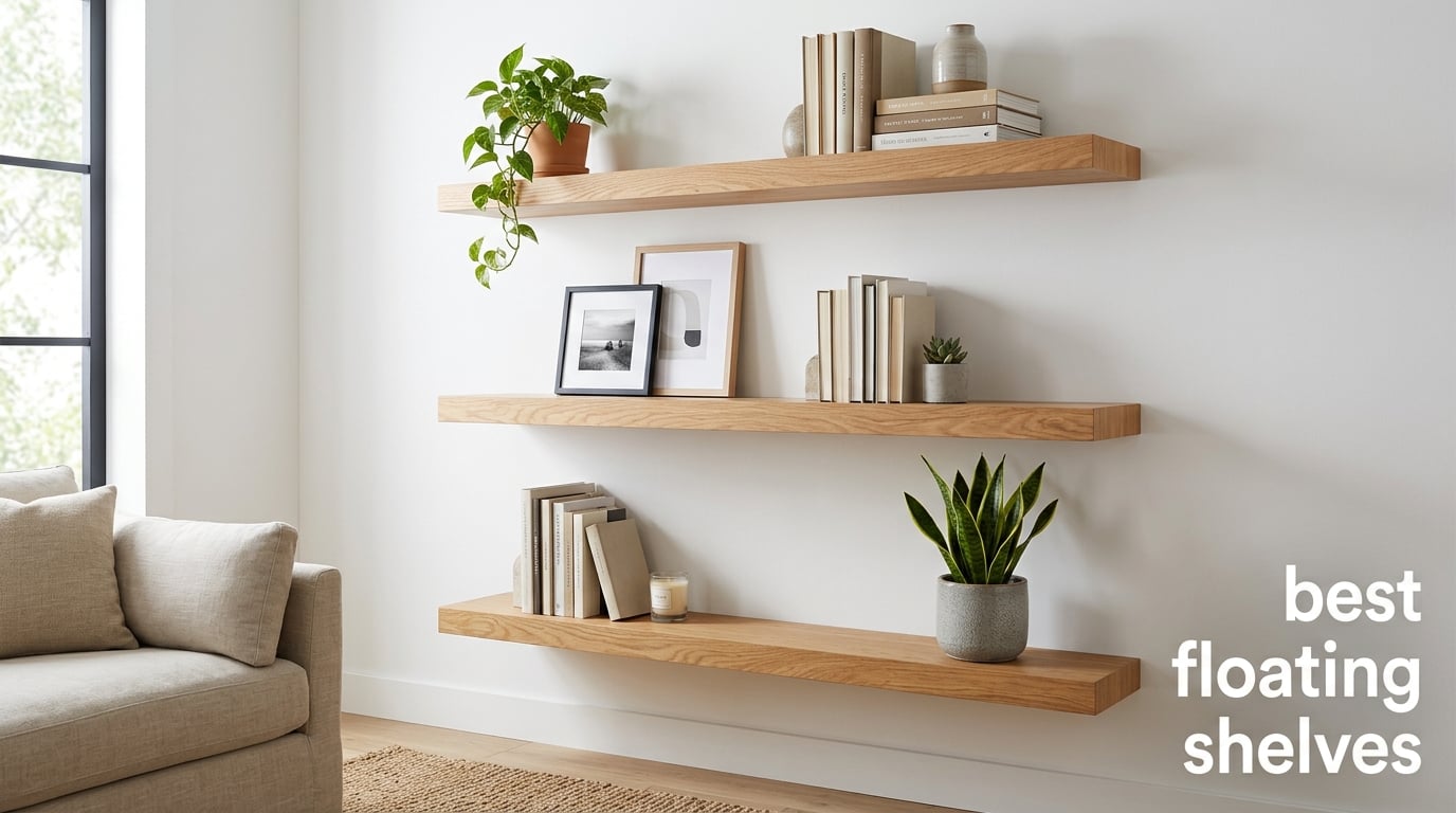best floating shelves