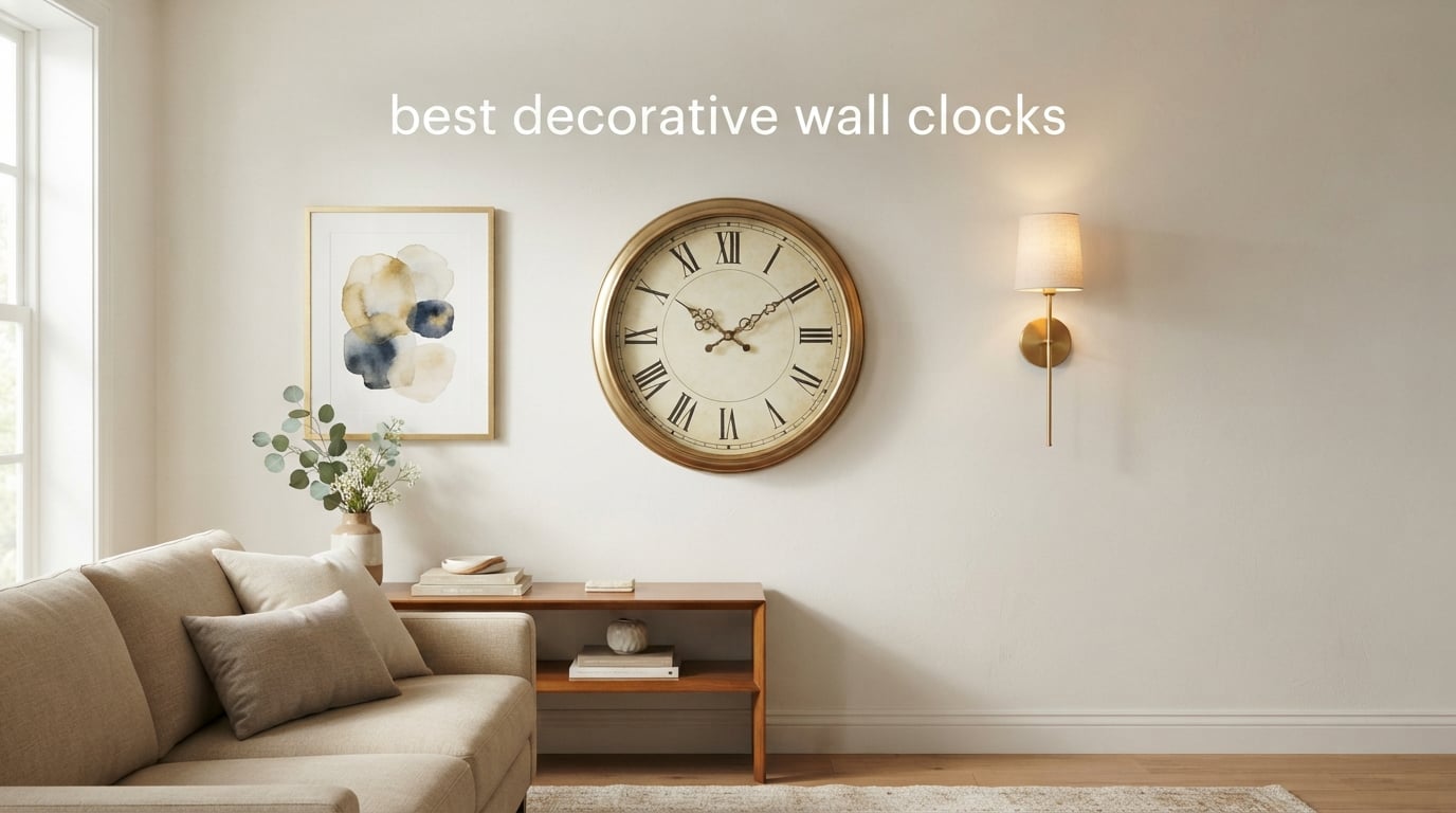 best decorative wall clocks
