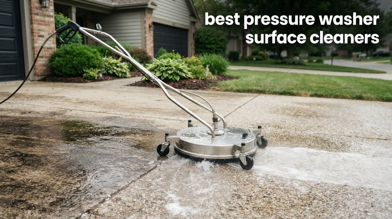 best pressure washer surface cleaners