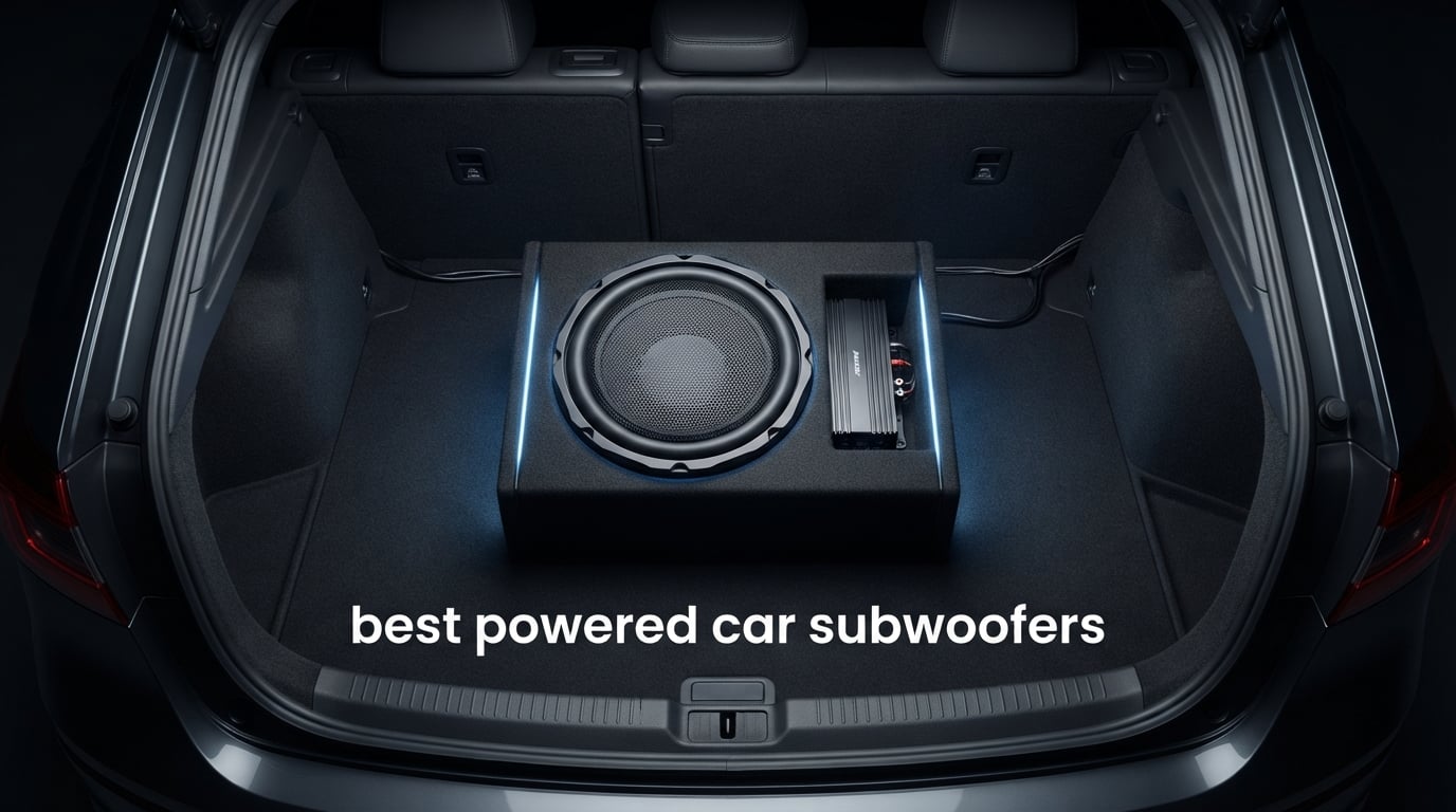 best powered car subwoofers