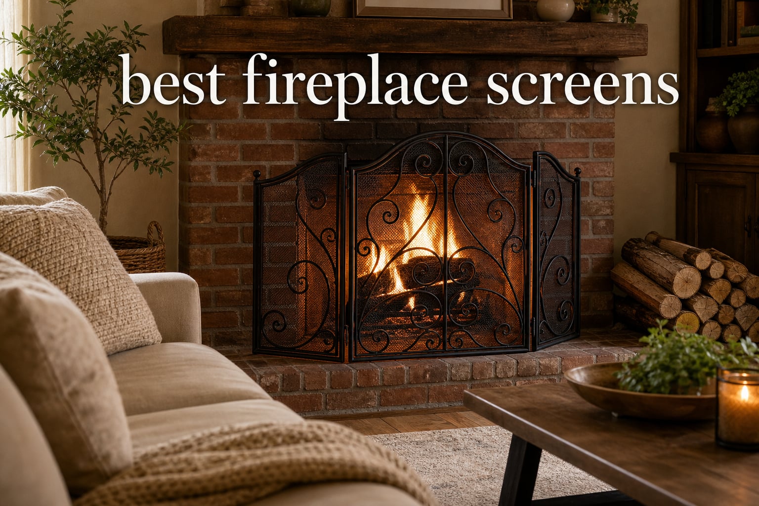 best fireplace screens