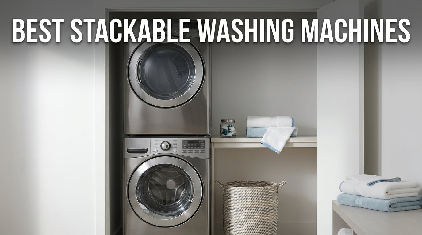 best stackable washing machines