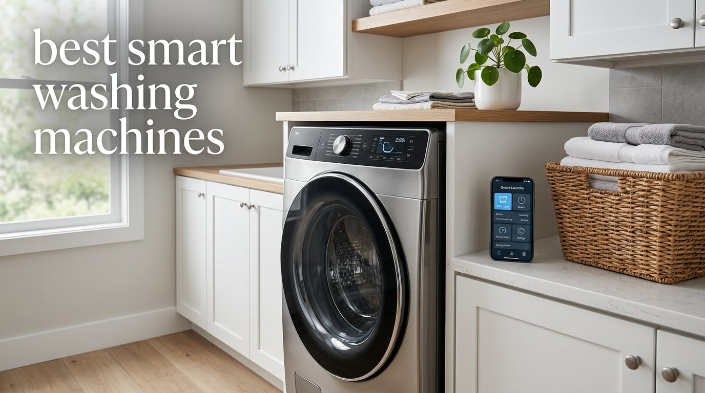 best smart washing machines