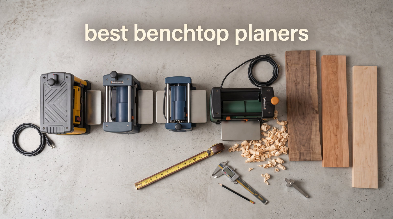 best benchtop planers