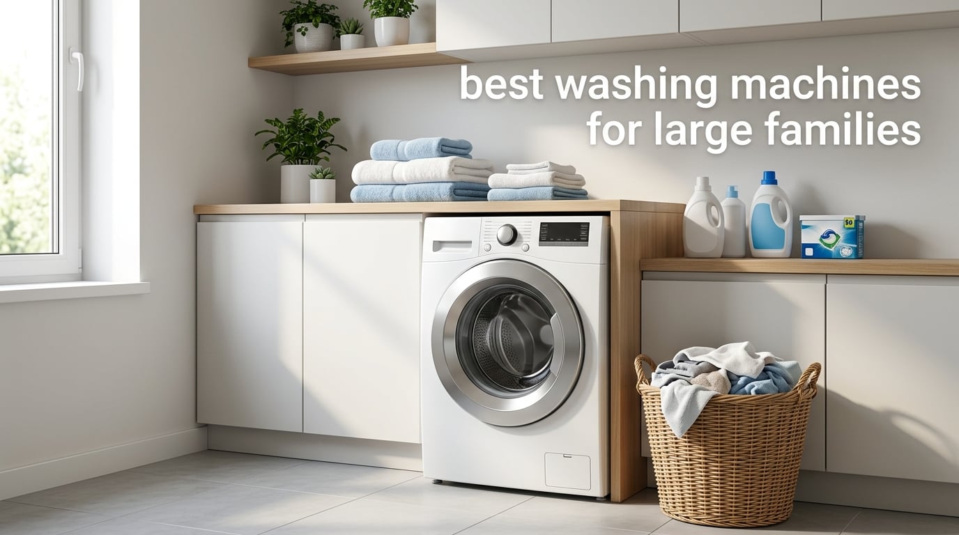 best washing machines for large families