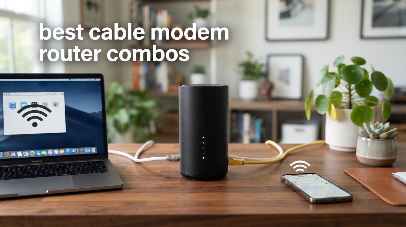 best cable modem router combos