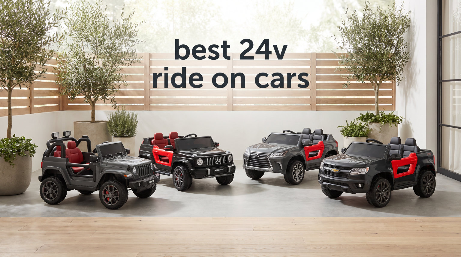 best 24v ride on cars