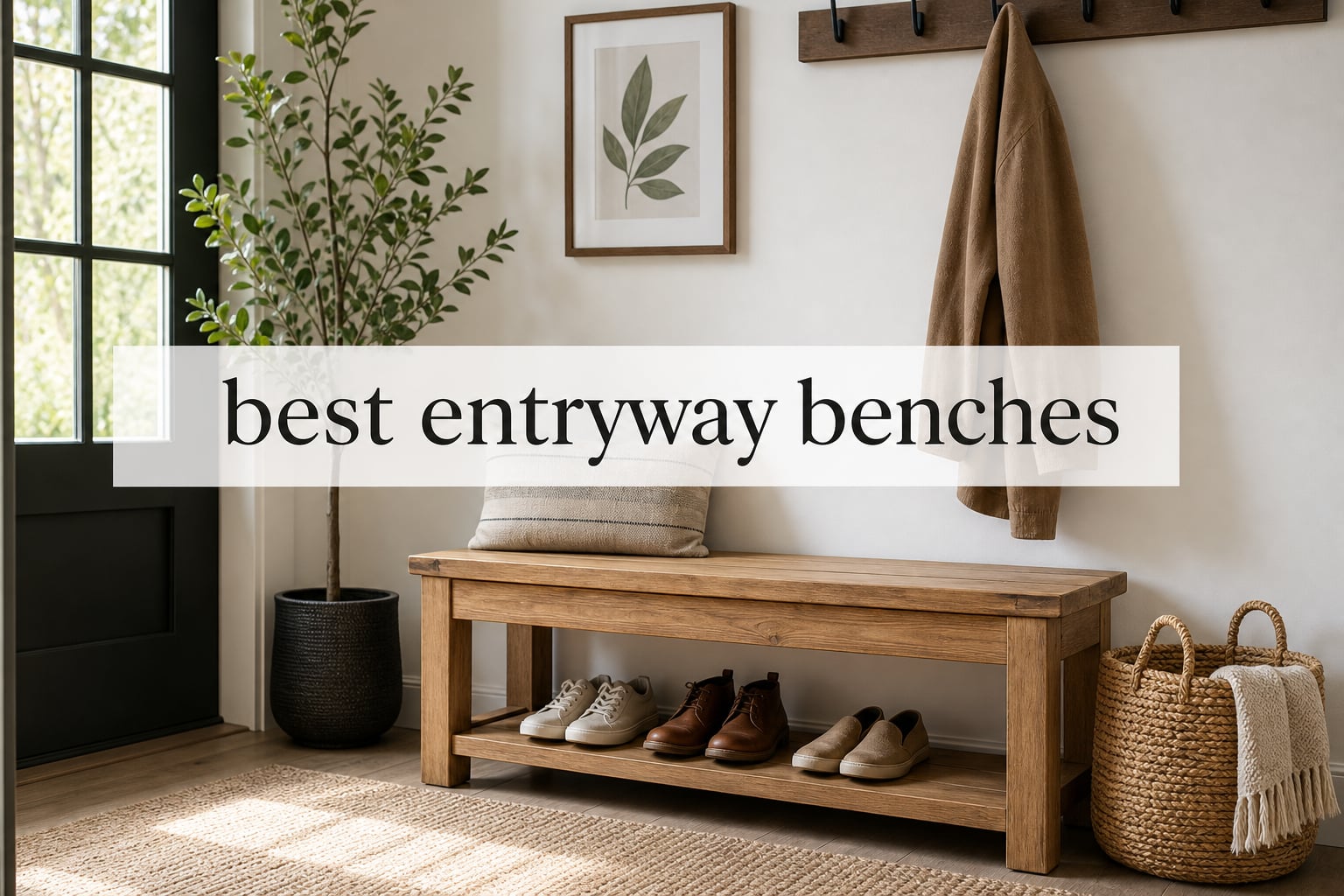 best entryway benches