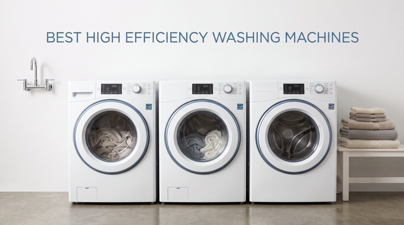 best high efficiency washing machines