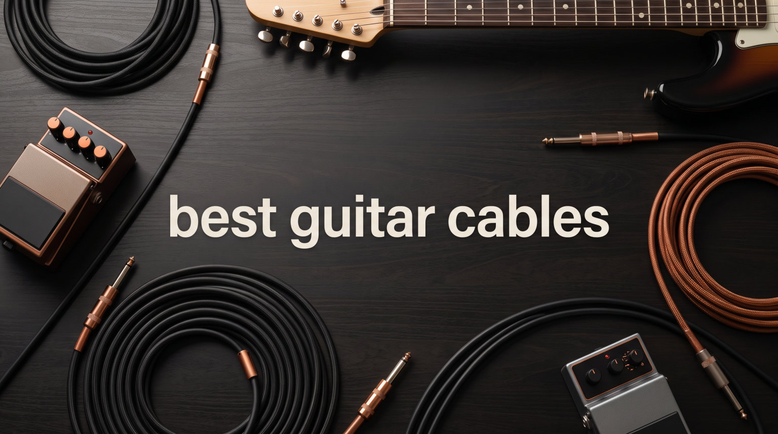 best guitar cables