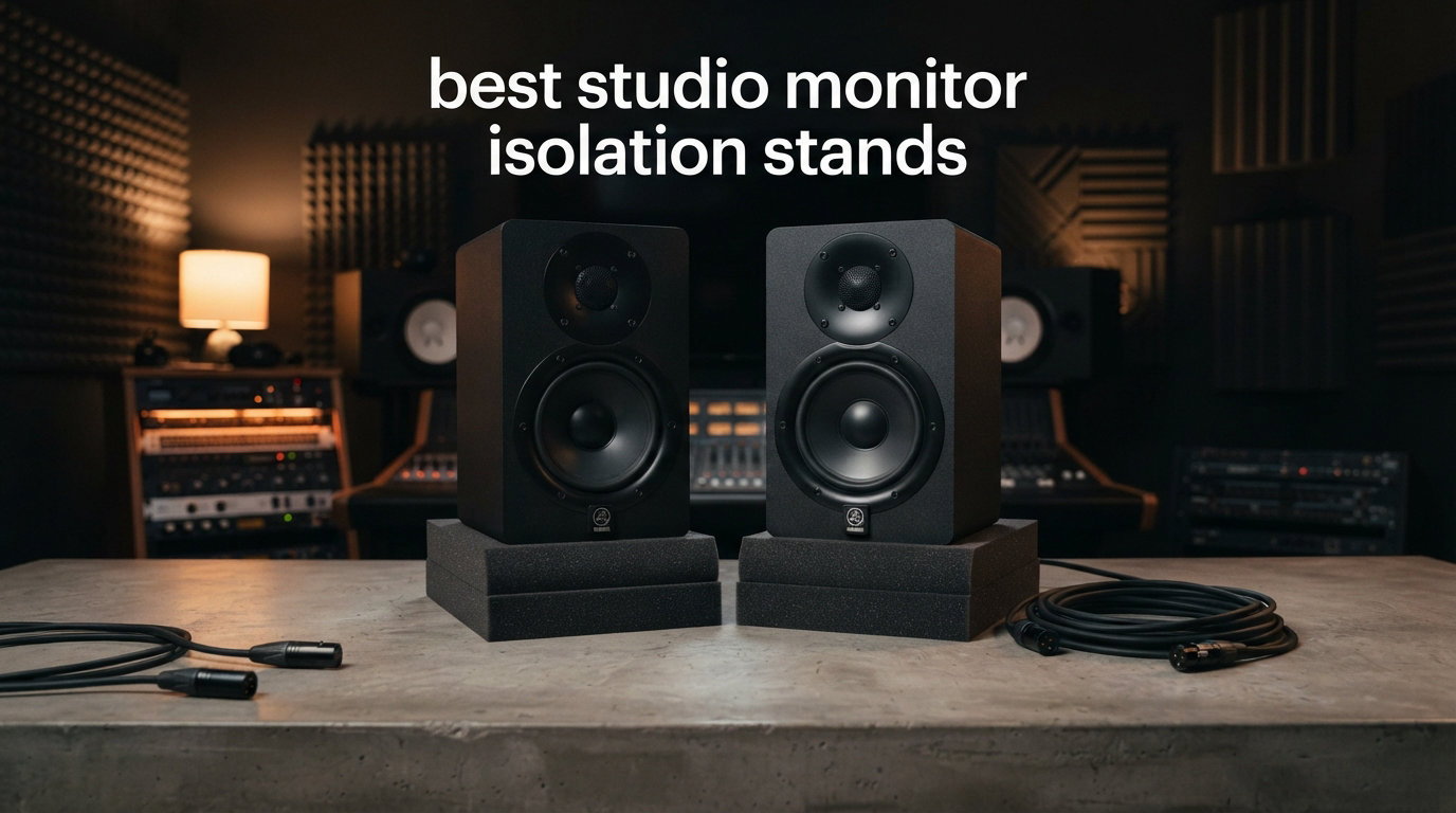 best studio monitor isolation stands