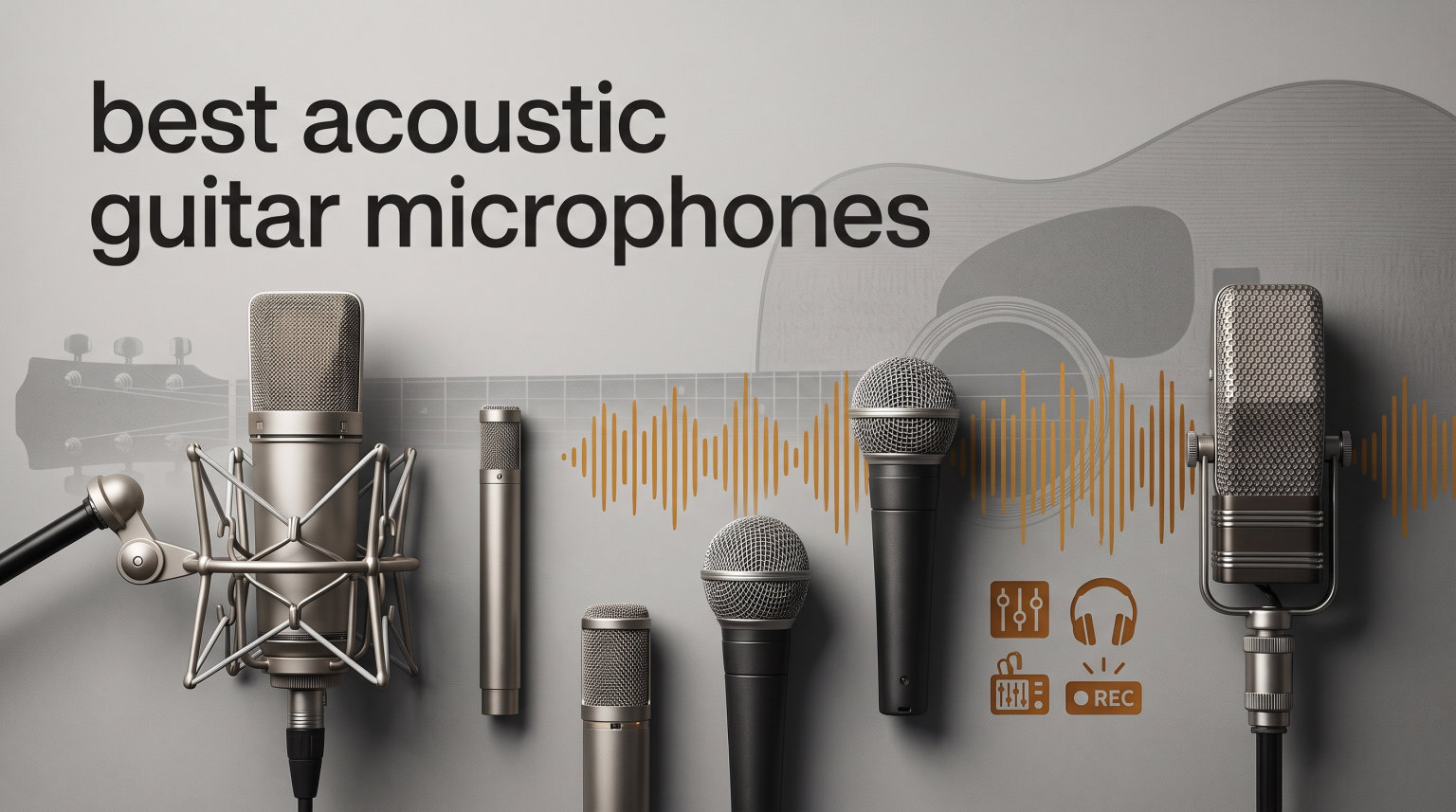 best acoustic guitar microphones