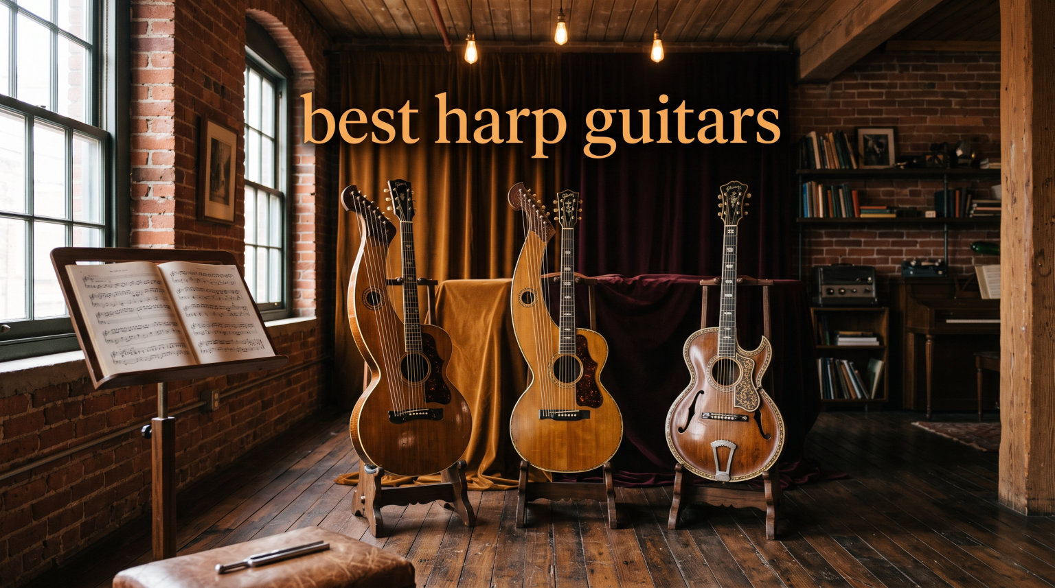 best harp guitars