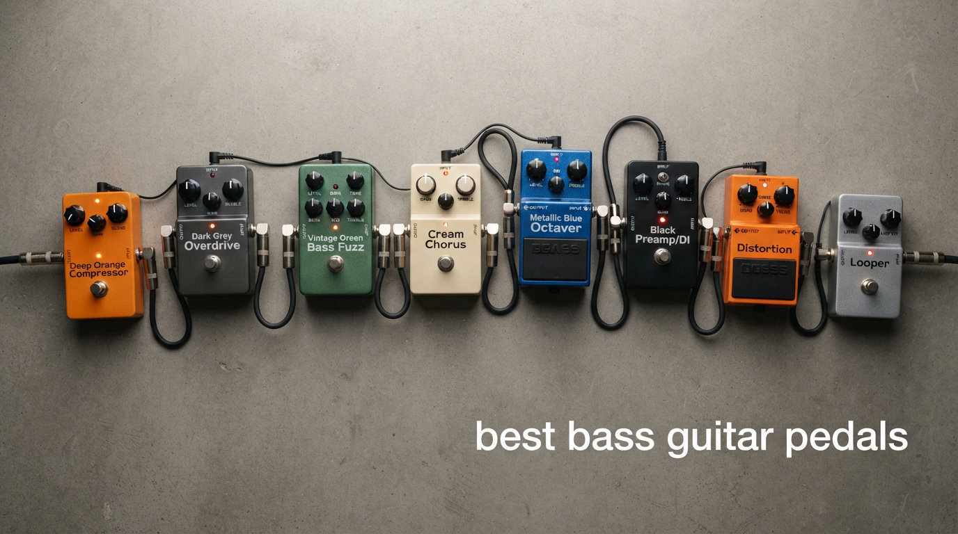 best bass guitar pedals