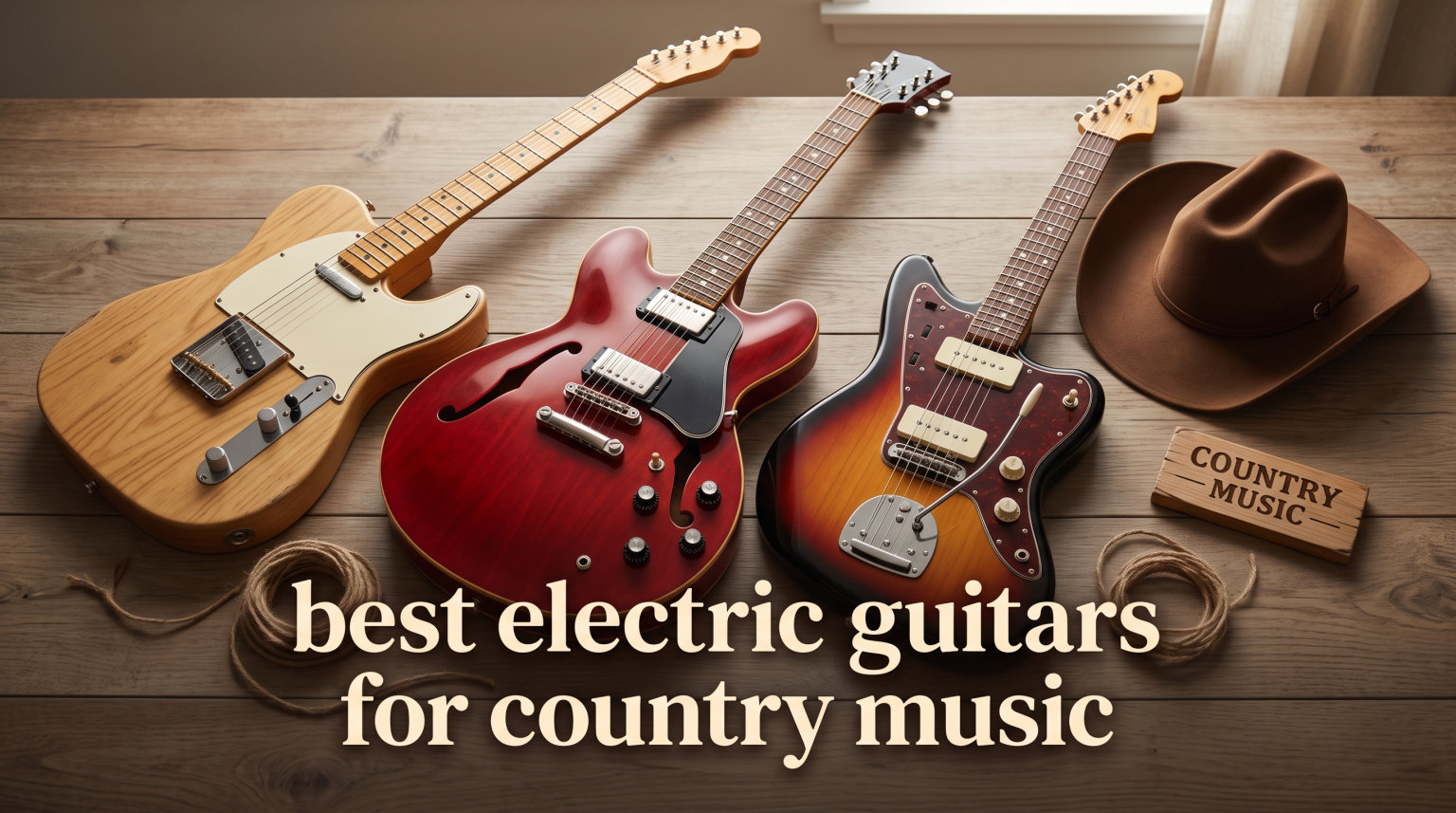 best electric guitars for country music
