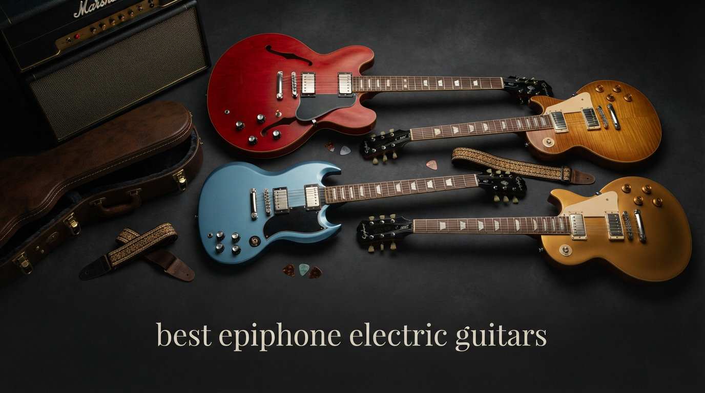 best epiphone electric guitars