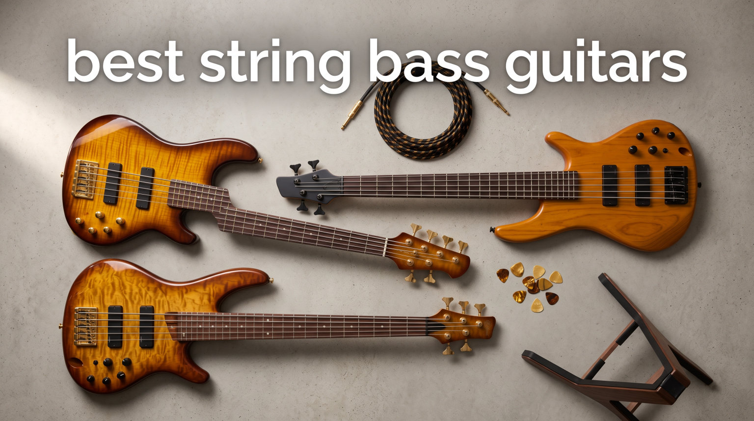best 5 string bass guitars