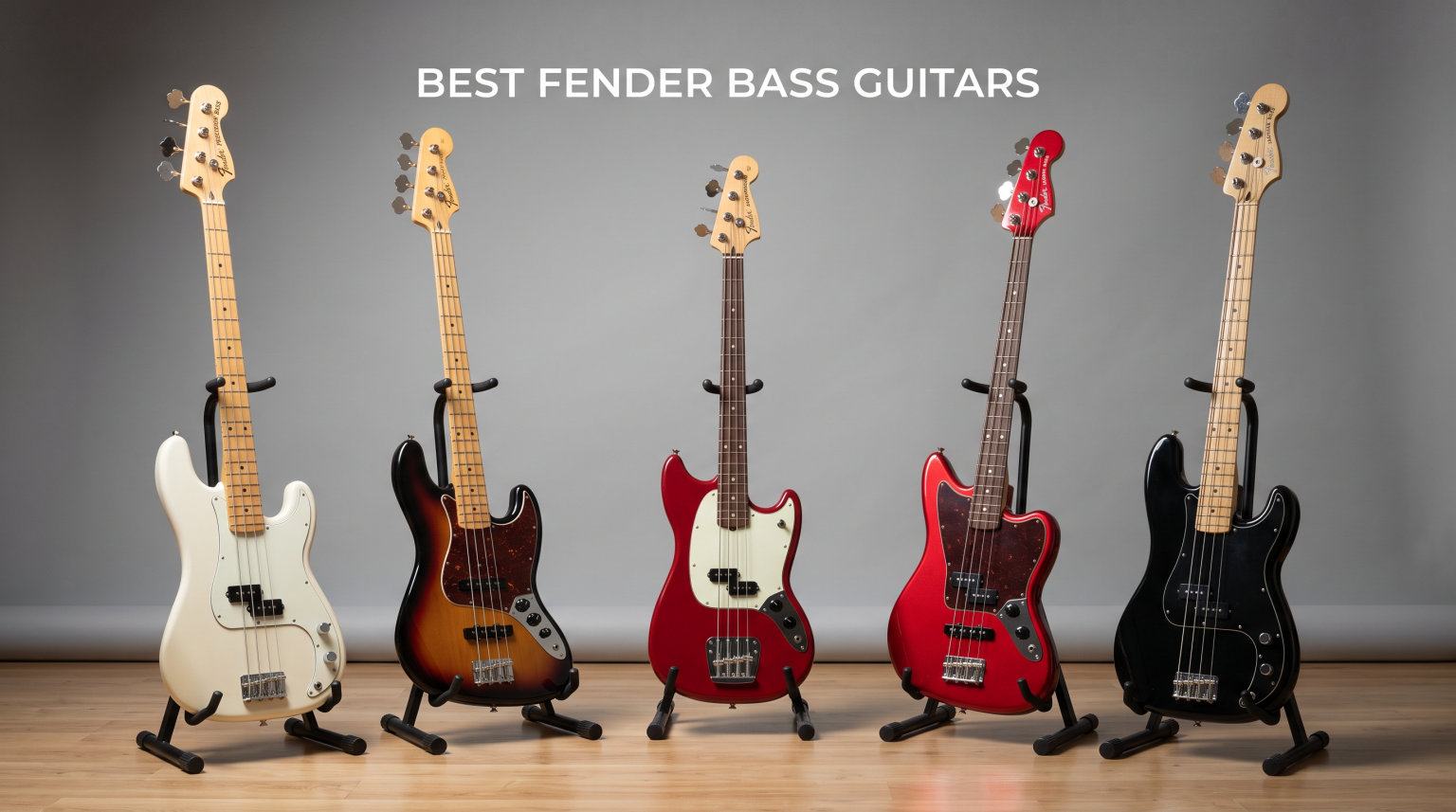 best fender bass guitars