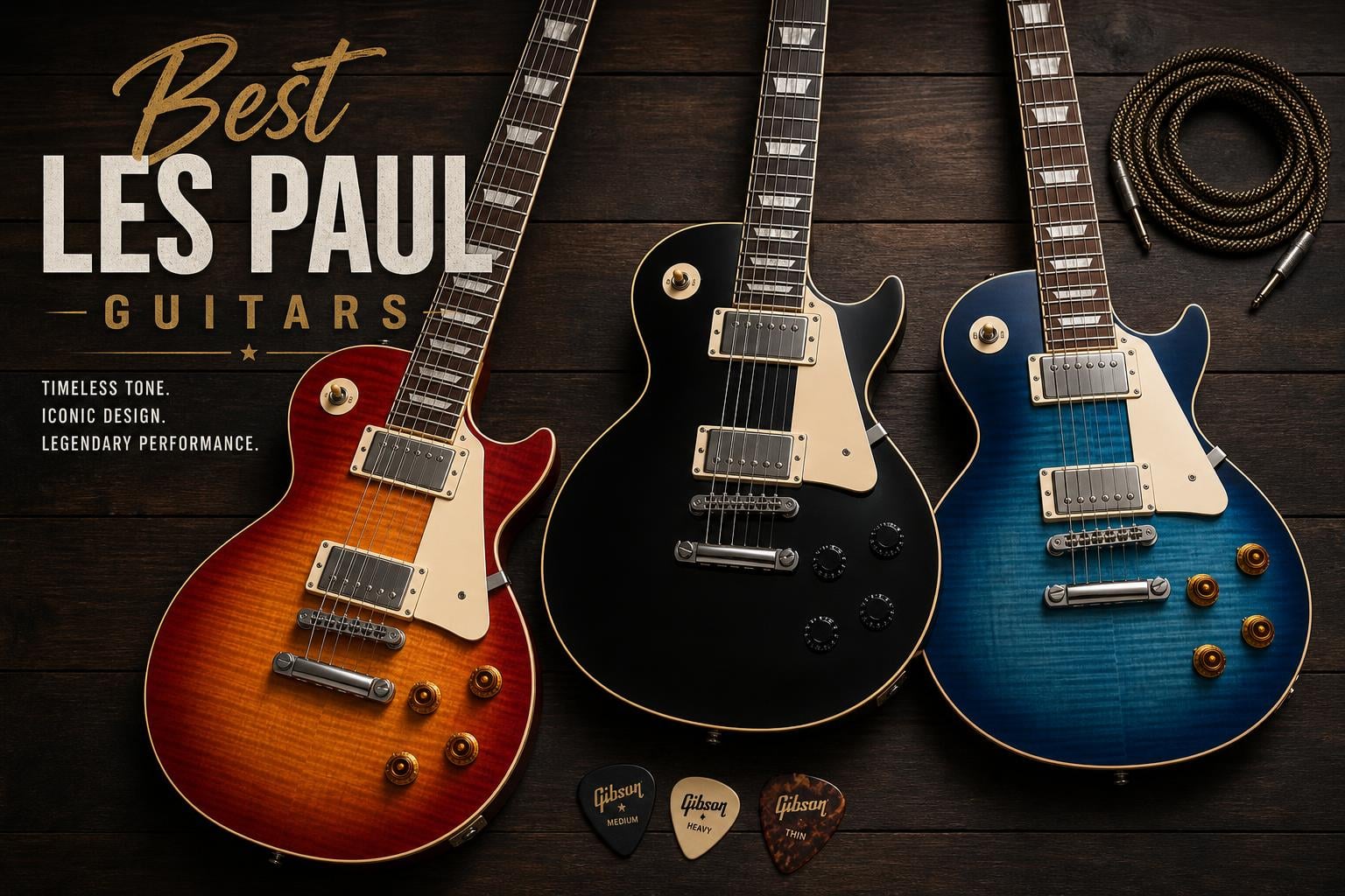 best les paul guitars