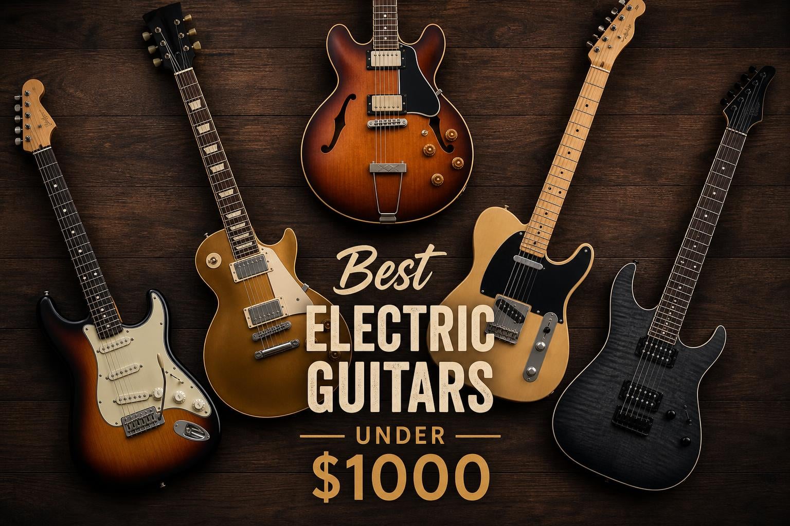 best electric guitars under 1000