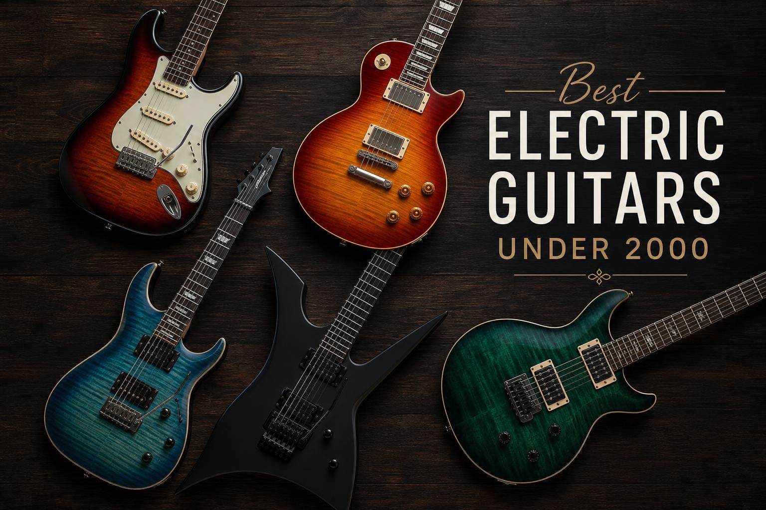 best electric guitars under 2000