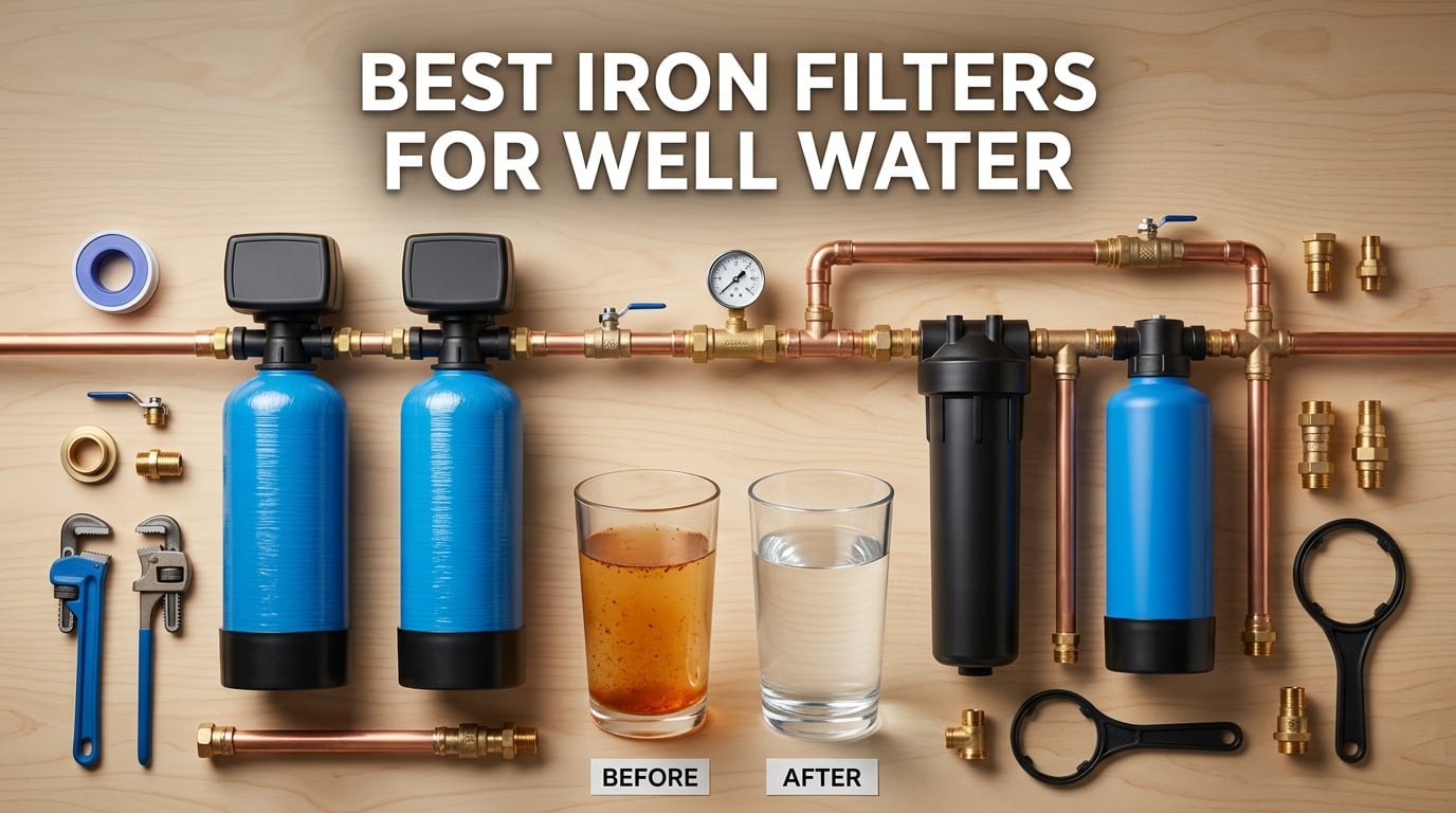 best iron filters for well water