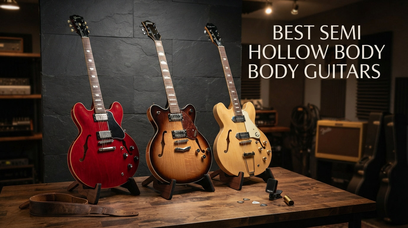 best semi hollow body guitars