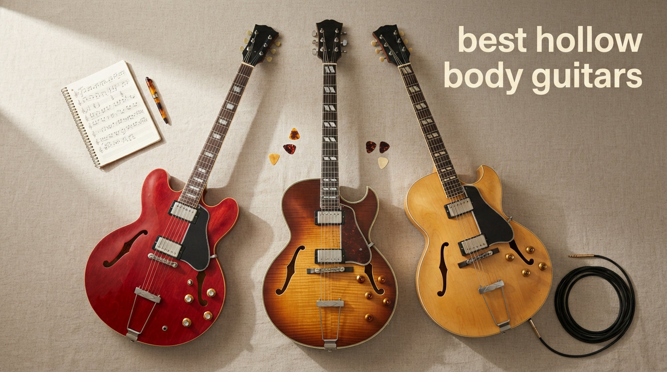 best hollow body guitars