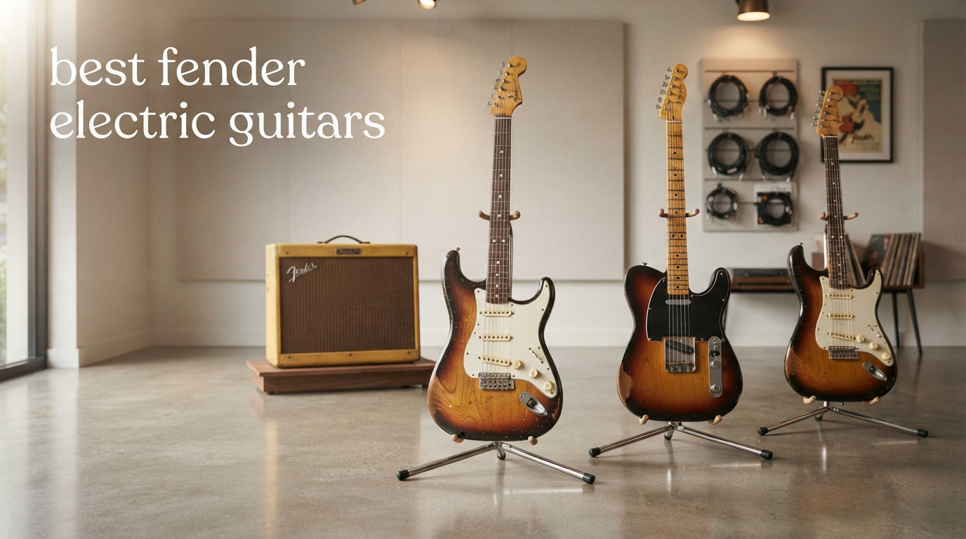 best fender electric guitars